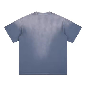 Camisetas Personalizadas con Logotipo de Fábrica, Corte Ajustado, Cuello Redondo, 3D, para Hombre, Estilo Urbano, 100% Algodón, Gruesas, de Alta Calidad, Ecológicas, de Secado Rápido - Product Image 3