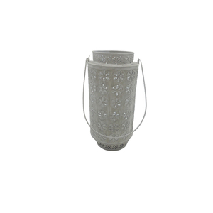 Linterna de metal decorativa antigua con mango, linterna de suelo de hierro de Color negro para decoración de sala de estar y jardín - Product Image 2