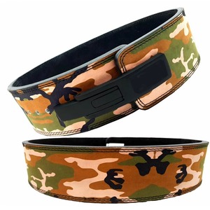 Cinturón de cuero personalizado al por mayor con equipo de seguridad de levantamiento de pesas para gimnasio Fitness soporte de espalda - Product Image 1