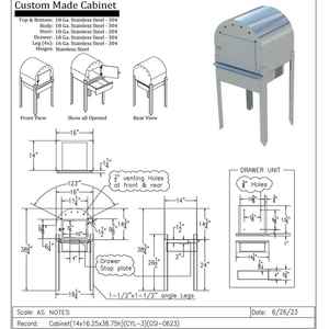 Bougeoir de sanctuaire minimaliste de taille moyenne Ensemble de bureaux Conception de cheminée - Product Image 1