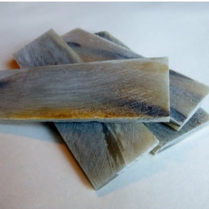 แผ่นฮอร์นสีขาวธรรมชาติสำหรับกรอบแว่นตากันแดดและมีดฮอร์นขนาดมาตรฐานคุณภาพสูงหลากหลายขนาด - Product Image 4