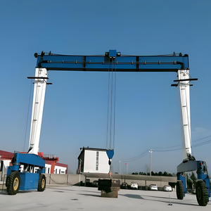 <span class=keywords><strong>Container</strong></span> lưu trữ sân sử dụng cần cẩu lốp rắn xử lý cần cẩu dầm đôi cao su mệt mỏi giàn cần cẩu 45ton - Product Image 6