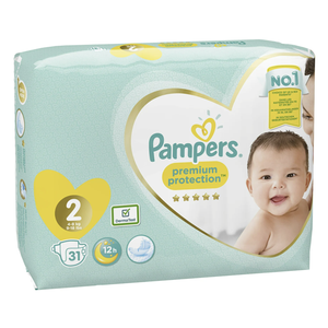 Acheter en gros Pampers Premium Protection 4 | Couches Pampers, souples et absorbantes toutes tailles - Product Image 2