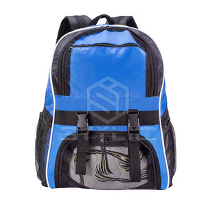 Sac à dos de basket-ball résistant à l'eau avec fermetures à glissière antivol, sac à chaussures et bretelles réglables - Product Image 1