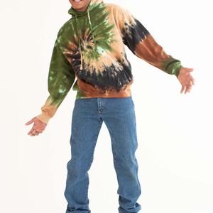 Últimos Diseños de Sudaderas con Capucha Tie Dye para Hombre, Invierno, Logotipo/Color Personalizado, Transpirables, Cómodas, Alta Calidad, 100% Algodón, Impermeables, Anti - Product Image 3