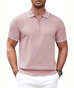 Uniforms Dry Fit <b>Polo</b> <b>Shirts</b> Sport Mens <b>Zip</b> <b>Polo</b> T-<b>Shirt</b> Plain Golf <b>Polo</b> for Men - Product Image 1