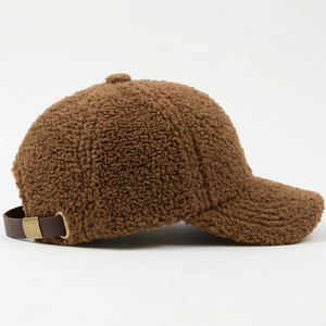 Custom Baseball <b>Cap</b> Blank Hat for <b>Winter</b> Outdoor Wear Adjustable Leather Back Closure Low MOQ High Quality - Product Image 4