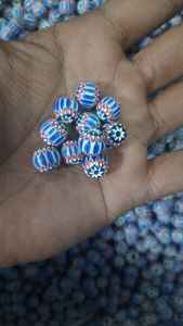 Perles de verre sur le thème africain millefiori sur mesure de très bonne qualité pour les magasins de perles et également à des fins de revente. - Product Image 3