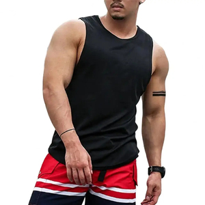 Débardeurs pour hommes Meilleure qualité Logo personnalisé Vente en gros Respirant Gym Workout Hommes Débardeur Active Wear - Product Image 3