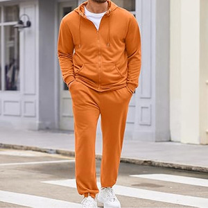 Ensemble sweat-shirt et jogging pour homme, ensemble de survêtement uni en 2 pièces, survêtement unisexe, sweat-shirt pour homme, survêtement de sport, téléchargé par Dress Sports - Product Image 5