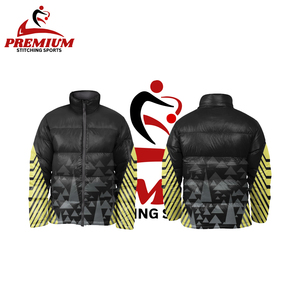 Doudoune matelassée pour homme, haute qualité, faible MOQ, pour l'extérieur, hiver, grandes tailles, noire, personnalisable, marque sur mesure - Product Image 2
