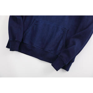 Sweat à capuche élégant en molleton de coton pour hommes Design uni personnalisé avec fermeture éclair intégrale Nouveau produit d'hiver Sweat à capuche de meilleure qualité au Pakistan - Product Image 4