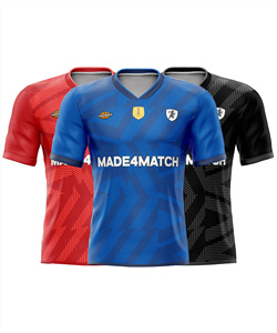 เสื้อฟุตบอลสั่งทำจากโรงงานจีนดีไซน์สูงบริการ OEM ใหม่ - Product Image 3