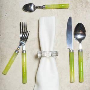 Juego de Cubiertos de acero inoxidable de 5 uds. De alta calidad para bodas y fiestas y uso en restaurantes al mejor precio - Product Image 1