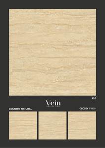 กระเบื้องพอร์ซเลนขัดเงาขนาด600x600มม. กระเบื้องปูพื้นเซรามิกขัดเงาสำหรับห้องนั่งเล่นโกดังและห้างสรรพสินค้ากระเบื้องลายหินอ่อน - Product Image 5