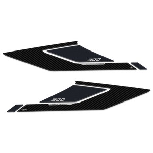 Adesivi Moto 3D in Resina Compatibili con Honda Forza 300, Protezioni Laterali Stile Boomerang - Product Image 2