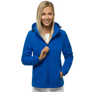 Veste Softshell en tissu respirant et imperméable pour l'extérieur pour femmes, nouvelle conception OEM - Product Image 5