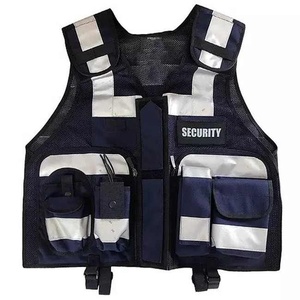 Chaleco reflectante de alta visibilidad para seguridad al aire libre Construcción de carreteras y trabajo industrial - Product Image 3