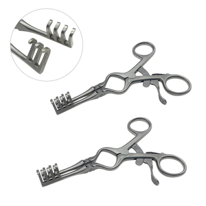 Ortho Self Retaining Double Joint Hook Orthotrac Instrument chirurgical manuel en acier inoxydable MOL Safety Haute qualité Certifié CE - Product Image 1