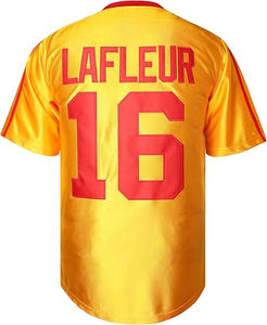 เสื้อเบสบอลติดกระดุมแบบปรับแต่งได้สำหรับผู้ใหญ่ดีไซน์ไม่เหมือนใครพร้อมคุณสมบัติระบายอากาศผลิตในโรงงานสำหรับชุดลำลอง - Product Image 2