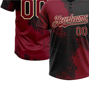 En stock Vêtements de sport Maillot de baseball pour hommes Matériel de haute qualité Demi-manches Confortable Respirant Séchage rapide - Product Image 6