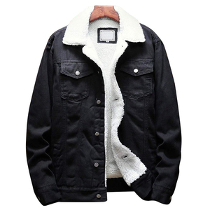 Men's Winter Canvas Denim Jackets 100% Cotton Windproof Breathable Waterproof Eco-Friendly Vintage Style Heavyweight OEM Service - Product Image 4