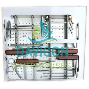 Juego de instrumentos ortopédicos de extremidades inferiores de fragmento grande de acero inoxidable de calidad superior, esterilizable Manual con certificación CE - Product Image 4