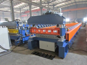 Trung Quốc của vật liệu xây dựng mạ kẽm tấm mái nhà sản xuất máy hiệu quả cao ngói làm cho máy móc - Product Image 2