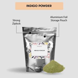 Poudre d'indigo naturelle VedaOils | Poudre d'indigo pour l'acné, les points noirs et la peau éclatante | Poudre d'indigo à bas prix - Product Image 2