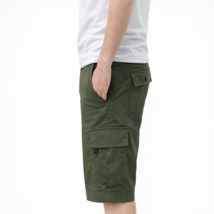 Pantalones Cortos Cargo para Hombre, Talla Grande, con Múltiples Bolsillos, hasta la Rodilla, con Cordón Ajustable, Color de Moda, Casuales, Utilitarios, de Verano - Product Image 5