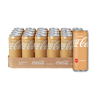 Haute qualité 355ml cerise vanille pour Coca Cola saveur crémeuse avec caféine disponible aux états-unis-boisson gazeuse dans l'emballage de la boîte de la bouteille