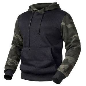 Sudadera con capucha de algodón pesado de alta calidad 400 Gsm para hombre, Chorlito bordado, diseño de logotipo impreso con cara, técnica de lavado de punto - Product Image 3