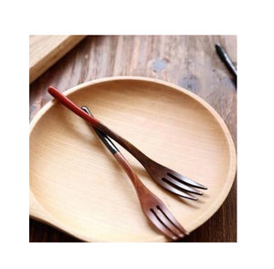 Tenedor de fruta de madera, cubiertos, juegos de tenedores con estilo, cubiertos para utensilios de cocina, venta más vendida, tenedor de madera - Product Image 6