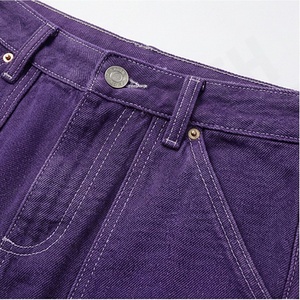 New Arrival Customizable Mid <b>Weight</b> Women's Jeans Pant Streetwear Style Unique Color Supply Winter Denim Pant Fashion Streetwear - Product Image 4