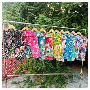 Les enfants d'impression de bloc faits à la main portent des pantalons, pantalons en coton pour enfants, pantalons colorés pour enfants - Product Image 1