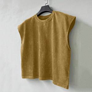 เสื้อยืดออกกำลังกายแขนกุดสำหรับผู้ชายเสื้อกล้ามเล่นยิมแขนกุดสำหรับออกกำลังกาย - Product Image 4