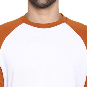 T-shirt à manches longues 100% coton pour hommes, logo personnalisé, respirant, doux, Hip Hop de haute qualité, tenue décontracté, motif uni vierge - Product Image 6