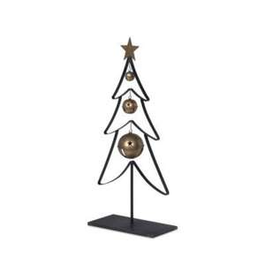 Stunning Look Metal Christmas Tree Object <b>Table</b> Display Easy Portable Wholesale Christmas Tree With Star on Top & Bells Hanging - Product Image 3