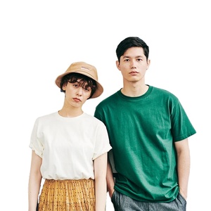 Alta calidad casual Unisex hombres mujeres 190g puro algodón OEM logotipo personalizado liso en blanco hombres camiseta para hombres - Product Image 1