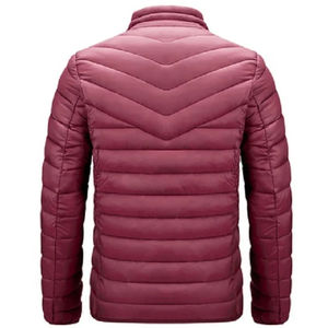 Manteaux chauds d'hiver rembourrés pour hommes avec logo personnalisé Veste à bulles d'air Veste de qualité pour hommes Vestes confortables de style de rue pour hommes - Product Image 2