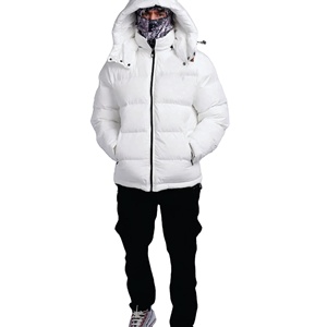 Hommes Hiver 2025 Vestes à bulles extérieures Vente en gros Fabricant de manteaux bouffants utilitaires personnalisés Vêtements chauds à capuche - Product Image 3