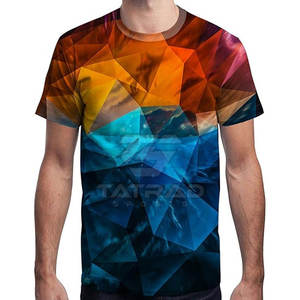 Camisetas de Sublimación para Hombre de Diseño Único, Nueva Llegada, Tallas Grandes, Secado Rápido - Product Image 3