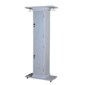 Perchero Clásico con Ganchos para Colgar, Almacenamiento para Abrigos, Sombreros y Zapatos, Mueble de Entrada, Estante de Madera para Pasillo - Product Image 1