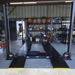 ลิฟท์ยกรถแบบ 4 เสา ระบบไฮดรอลิก/ไฟฟ้า รับน้ำหนักได้ 12,000 ปอนด์ ผลิตอย่างแม่นยำ พร้อมความสูงในการยก >72.8 นิ้ว และรับประกัน 1 ปี สำหรับใช้ในโรงรถ - Product Image 3