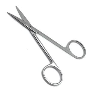 Porte-aiguille chirurgical en acier inoxydable Ciseaux à iris/Ciseaux de chirurgie à pointe droite Instruments médicaux Ciseaux à iris - Product Image 5