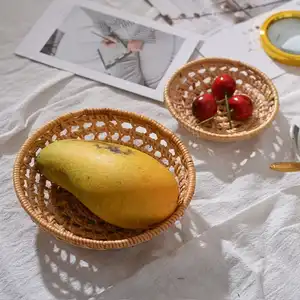 Einzigartiges Design: Vietnam Handmade Rattan Fruit Storage Basket | Küchen zubehör | Heißer Küchen organisator im Jahr 2023