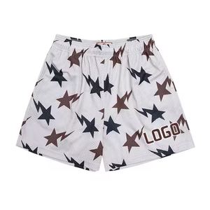 Custom Breathable Mens Polyester <b>Shorts</b> Sublimation Print Elastic Casual Fit Premium Comfort <b>Sports</b> Active Training Wear - Product Image 5