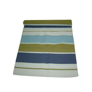 Alfombra de Yoga de rayas de algodón de alta calidad Producto del proveedor indio - Product Image 6