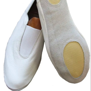 Zapatos de gimnasia de cuero de Venta caliente Zapatos de baile de Ballet de suela blanda Zapatos de gimnasia de cuero genuino marrón - Product Image 1