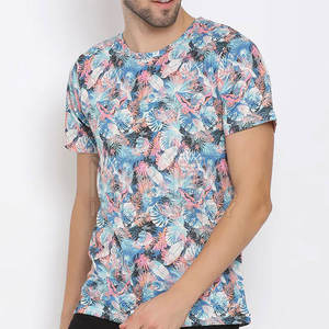 Camisetas de sublimación OEM para hombre, camisetas personalizadas de poliéster con estampado completo para gimnasio, deportes y ropa de estilo de vida - Product Image 2